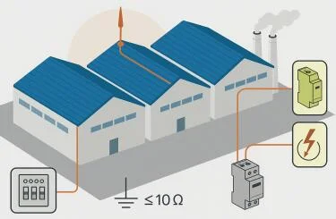 Giải pháp chống sét toàn diện cho nhà máy sản xuất tại Việt Nam
