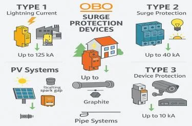 Thiết bị chống sét OBO – Giải pháp bảo vệ toàn diện cho mọi hệ thống điện
