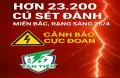 ⚡ Cảnh báo sét cực đoan sáng 25/4: Hơn 23.200 cú sét đánh khắp miền Bắc