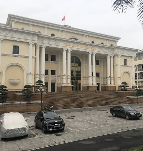Bàn giao hệ thống chống sét trực tiếp cho Nhà hát Ca Múa Nhạc Quân Đội